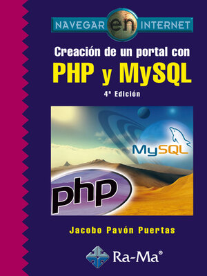 cover image of Creación de un portal con PHP y MySQL (4ª Edición)